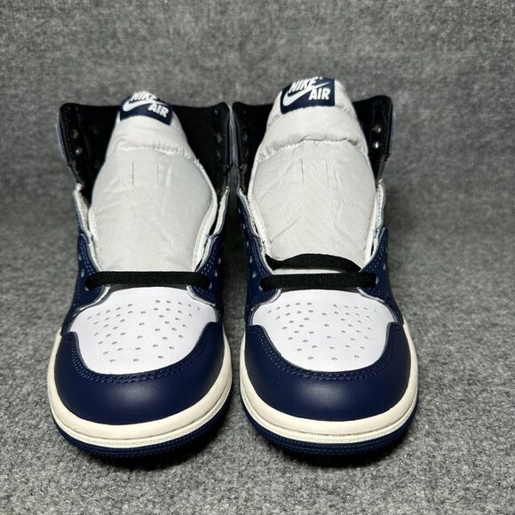 Jordan 1 Retro High OG Midnight Navy Shoes DZ5485-401 Mens 5 / Womens 6.5 - Picture 2 of 10